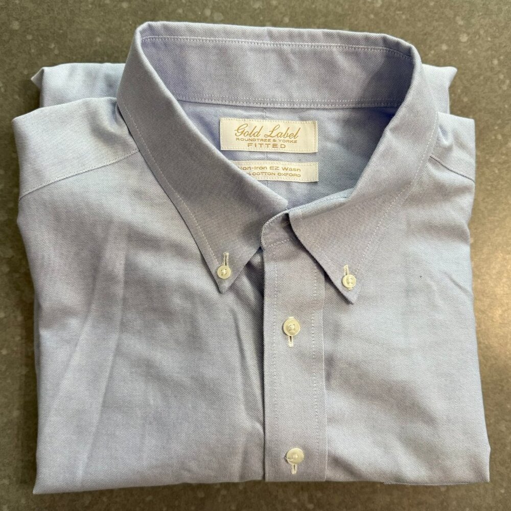 Roundtree & York Gold Label Men’s Dress Shirt